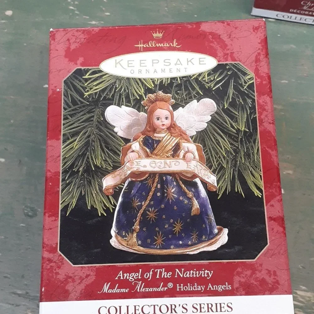 Bundle of 3‎ Hallmark Keepsake Madame Alexander ornaments.